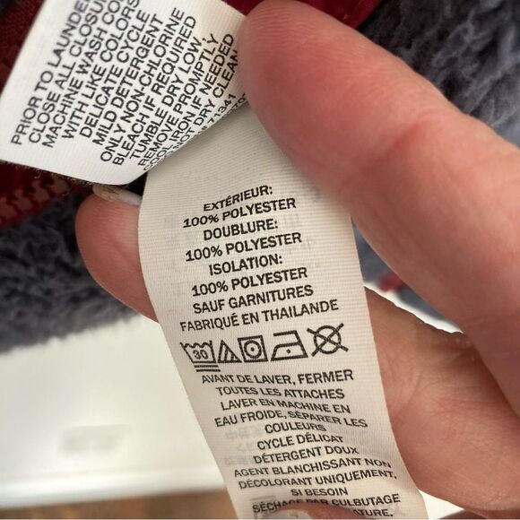 L.L. Bean Women’s Mountain Bound Primaloft hooded Jacket XS Reversible! - Picture 10 of 10